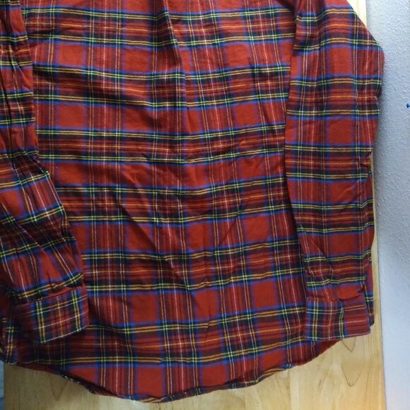 Vintage L.L. Bean Flannel Button Down Shirt - Picture 8 of 8